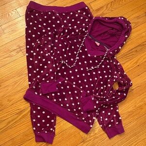 Jenni Kids Pajama Set - Purple Polka Dot